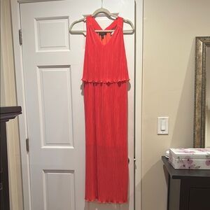 Banana Republic Orange Maxi Dress